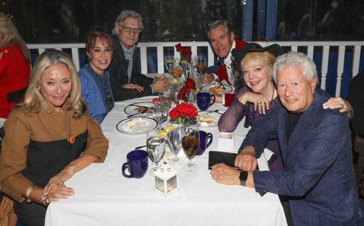 Eda Sorokoff, Catherine Adler, Helmut Koller, Rob Russell, KT Sullivan, Stephen Sorokoff at 