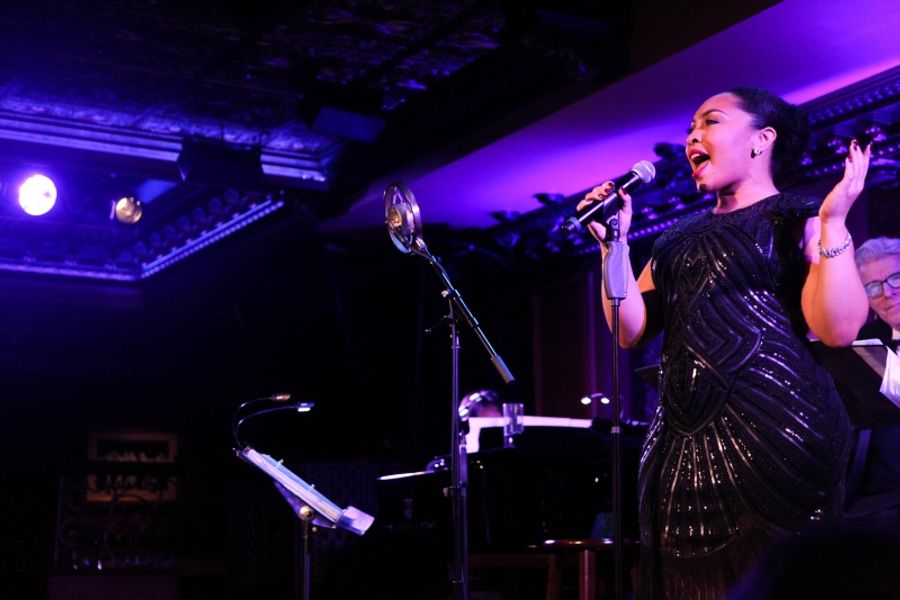 Review: A TIN PAN ALLEY CELEBRATION OF BLACK HISTORY MONTH Gives 54 Below Audiences Gabrielle Lee at Her Saucy Sassy Best Image