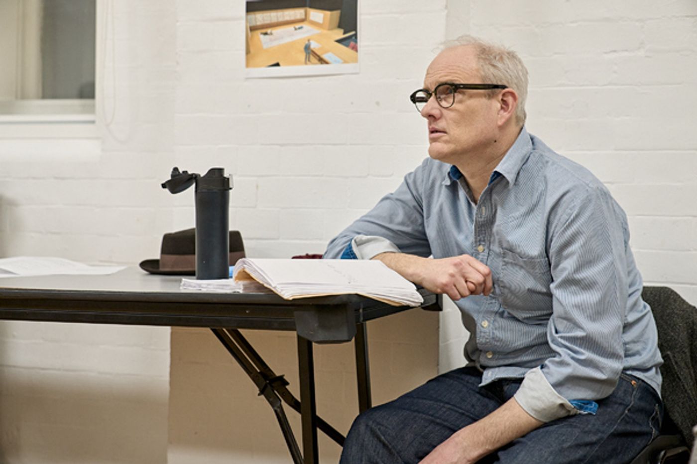 Photos: See Ralph Fiennes & More in Rehearsals for STRAIGHT LINE CRAZY  Image