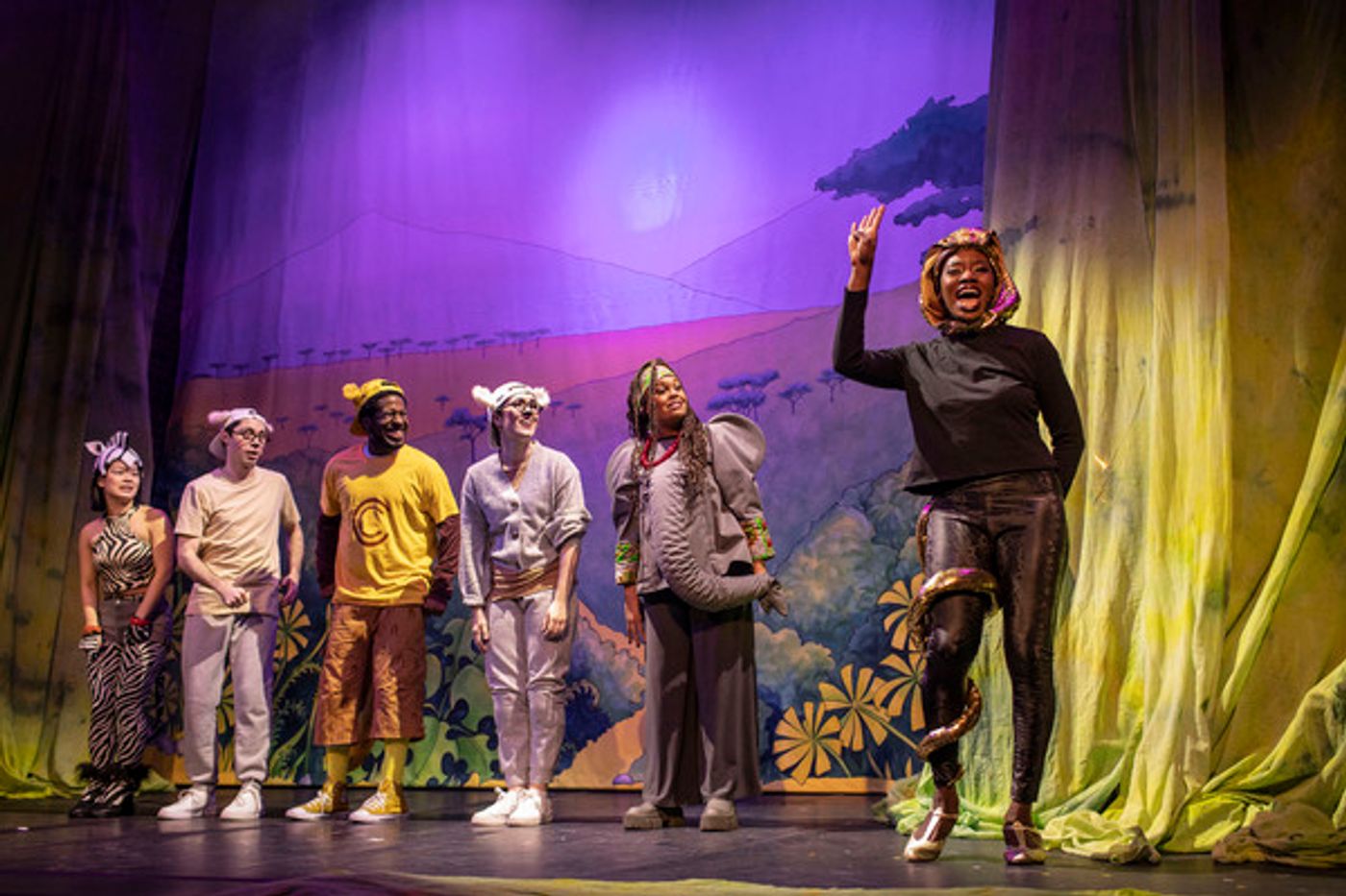 Photos: First Look at JUNGLE RUMBLE at the Fortune Theatre  Image
