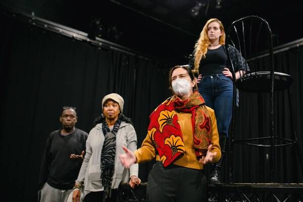 Marshall Hughes, Dawn L. Troupe, Lisa D’Amour, and Rachel Share-Sapolsky  Photo