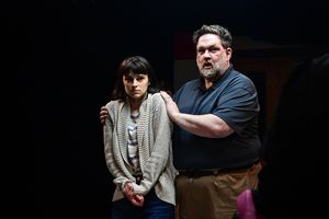 Sophia Vitello and Christopher M. Walsh in Broken Nose Theatre’s world premiere of This Is Only a Test @ BroadwayWorld Sophia Vitello and Christopher M. Walsh in Broken Nose Theatre’s world premiere of Photo