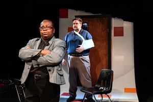 RjW Mays and Christopher M. Walsh in Broken Nose Theatre’s world premiere of This Is Only a Test @ BroadwayWorld RjW Mays and Christopher M. Walsh in Broken Nose Theatre’s world premiere of This Photo
