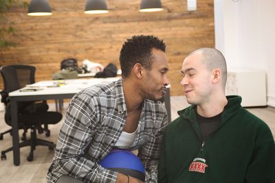 Taofique Folarin, Andrei Maniata Photo