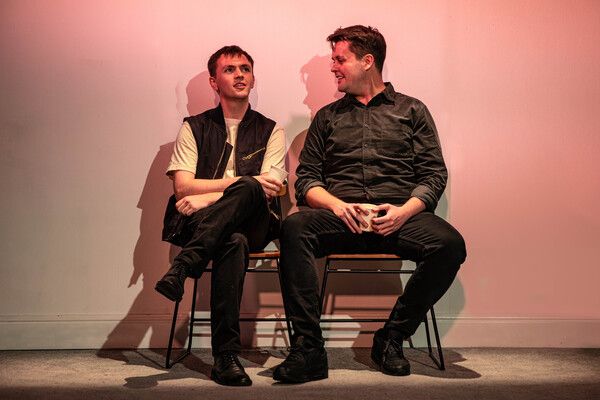 Paul Bradshaw and George Greenland Photo