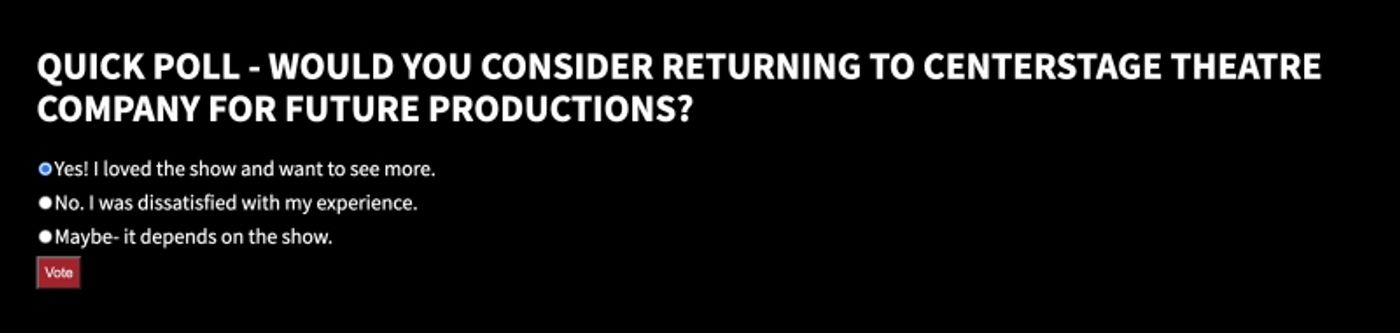 Poll Your Audience with BroadwayWorld's Stage Mag  Image