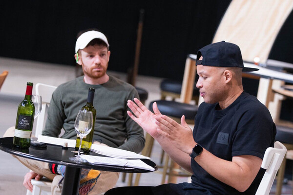 Chris Perfetti and Glenn Davis at 