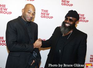 Brandon Victor Dixon and Tariq Trotter aka Black Thought @ BroadwayWorld Brandon Victor Dixon and Tariq Trotter aka Black Thought Photo