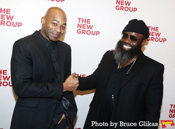 Brandon Victor Dixon and Tariq Trotter aka Black Thought Photo
