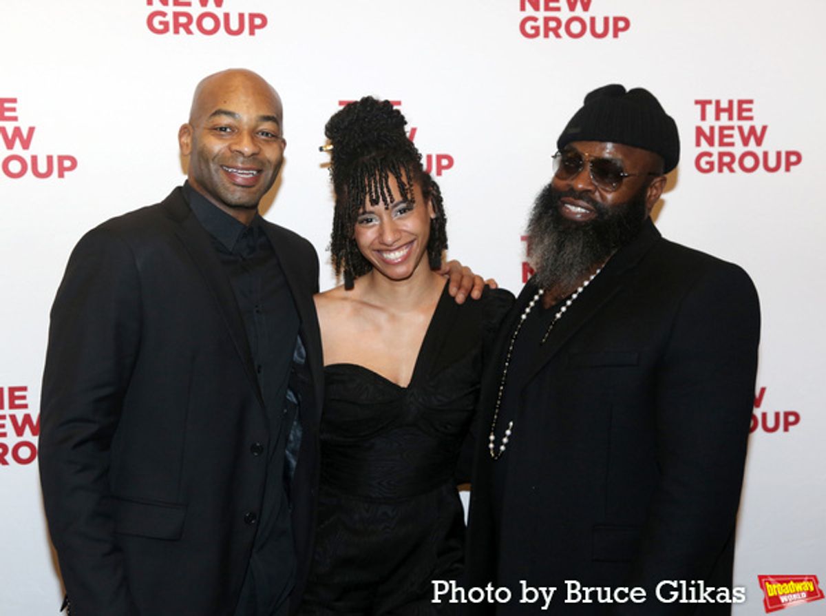 Brandon Victor Dixon, Monet and Tariq Trotter aka Black Thought at 