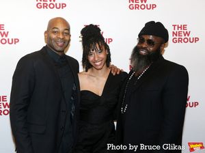 Brandon Victor Dixon, Monet and Tariq Trotter aka Black Thought @ BroadwayWorld Brandon Victor Dixon, Monet and Tariq Trotter aka Black Thought Photo