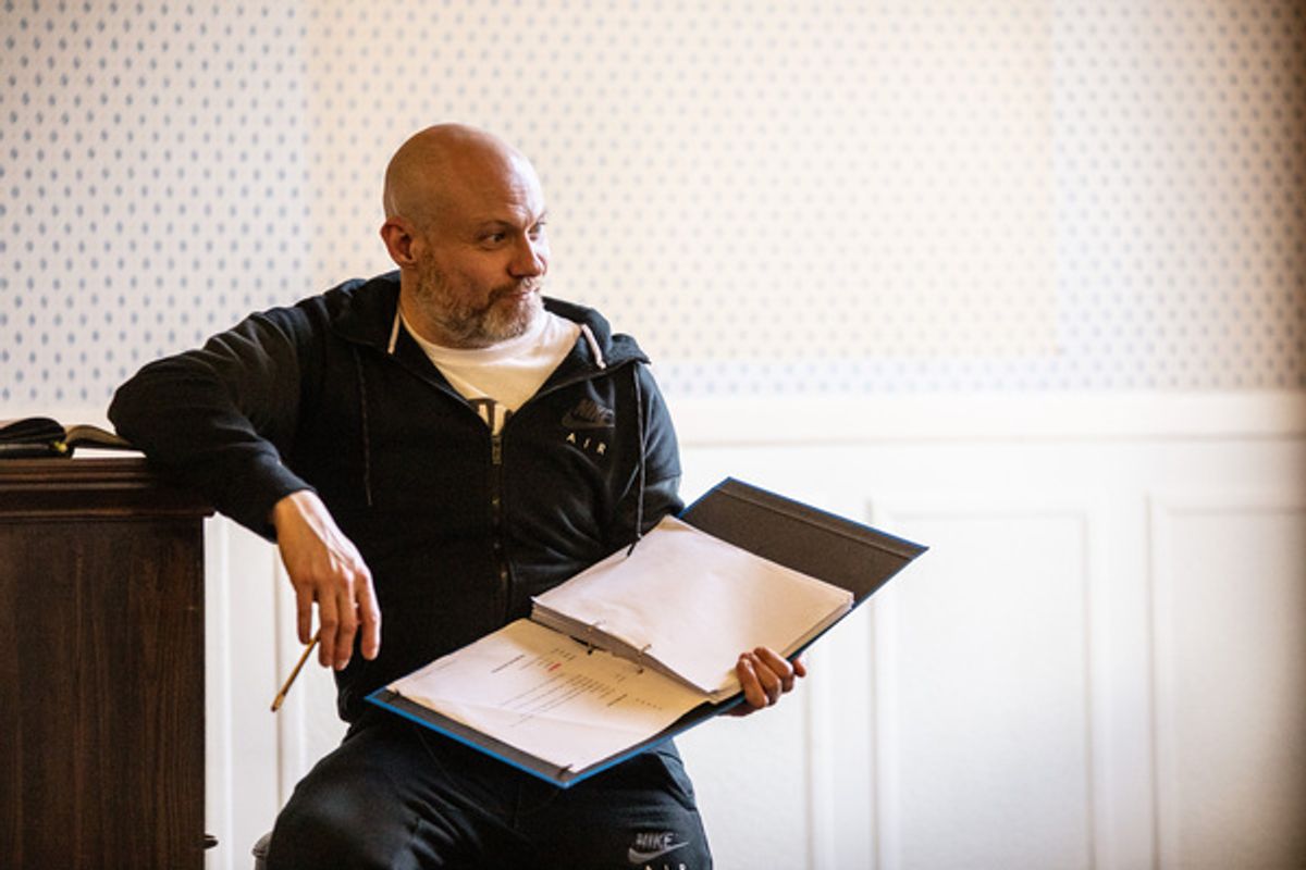 Chris Hoyle at Photos: Go Inside Rehearsals for THE LAST QUIZ NIGHT ON EARTH UK Tour