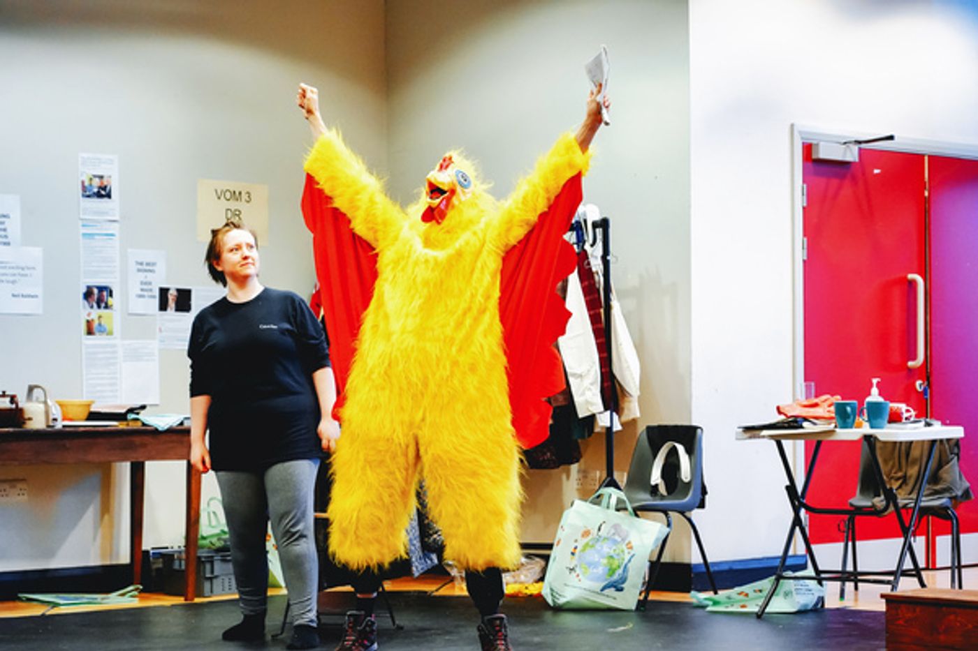 Photos: Inside Rehearsal For MARVELLOUS at the New Vic  Image