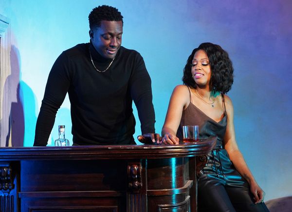 Andy Lucien and Marinda Anderson Photo