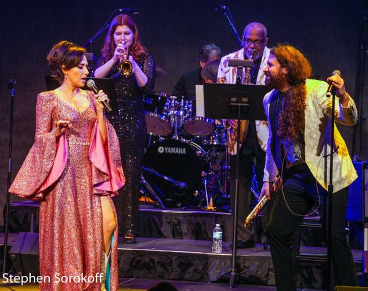 Deborah Silver & Casey Abrams at 