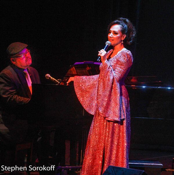Nick Petrillo, music director & Deborah Silver Photo