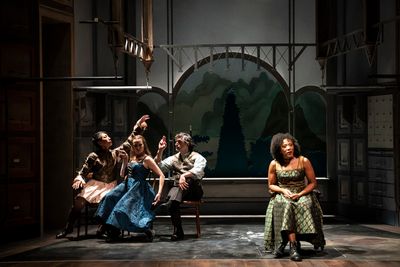 Wai Yim, Kasey Foster, John Gregorio and Christiana Clark Photo