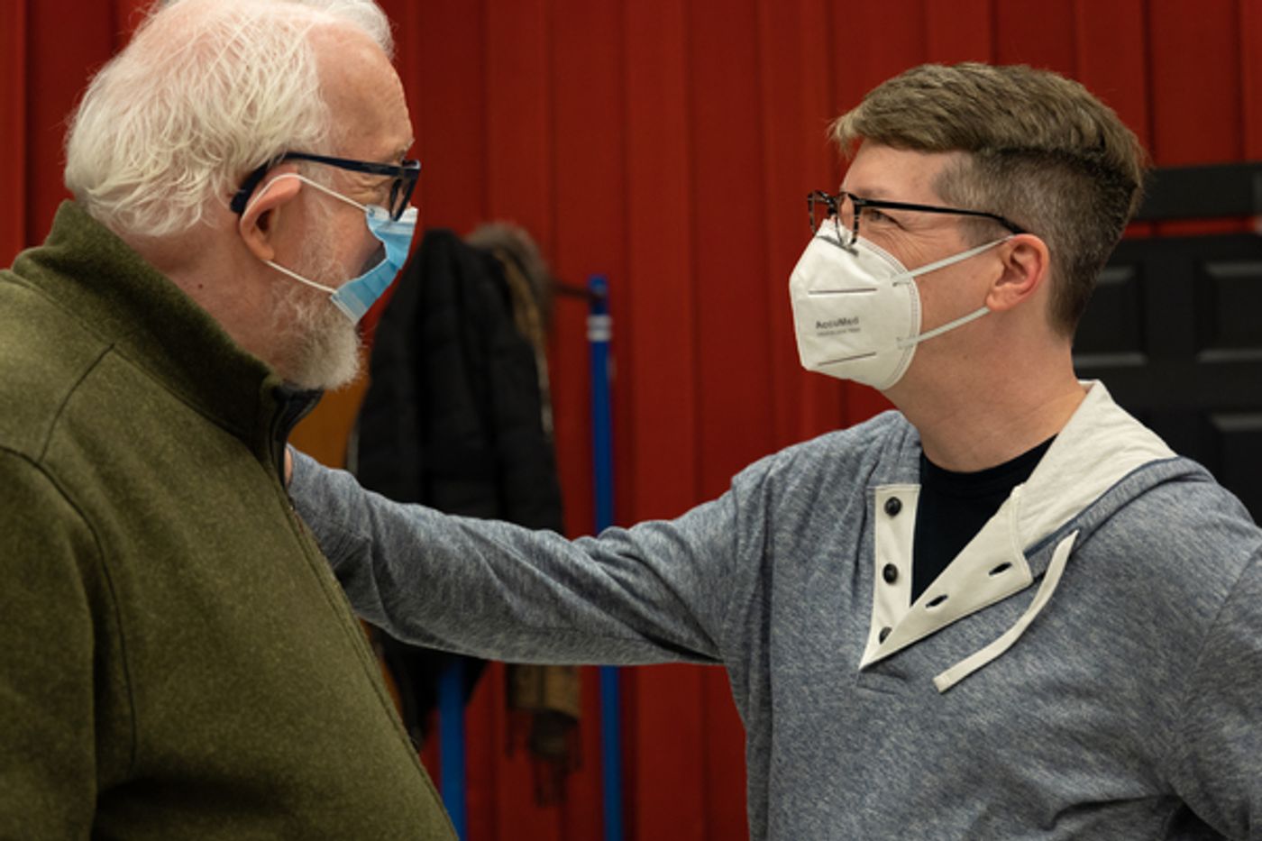 Photos: Sean Hayes, Ethan Slater and More Prep for GOOD NIGHT, OSCAR at Goodman Theatre  Image