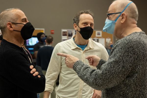 Daniel Cantor, Peter Grosz and Doug Wright
 Photo