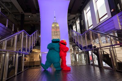Elmo and Cookie Monster  Photo