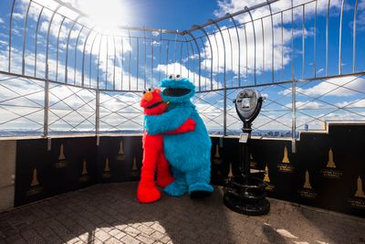 Elmo and Cookie Monster  Photo