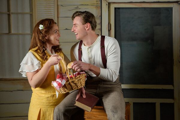 Adrien Swenson as Alice Murphy and Jadon Webster as Jimmy Ray Dobbs Photo