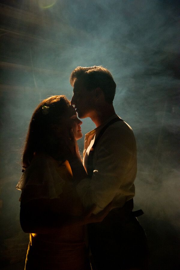 Adrien Swenson as Alice Murphy and Jadon Webster as Jimmy Ray Dobbs Photo