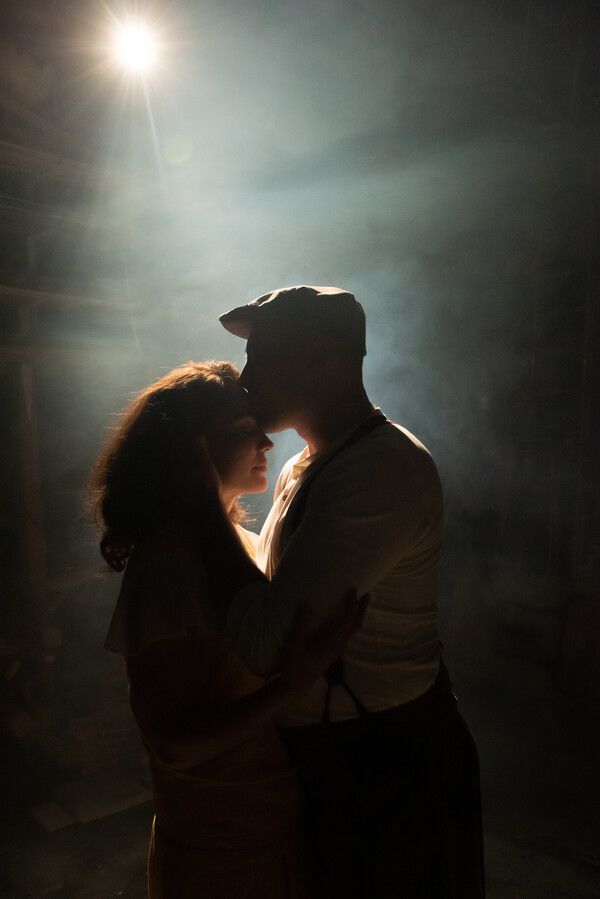 Anya Young Wilson as Alice Murphy and Benjamin Henderson as Jimmy Ray Dobbs Photo
