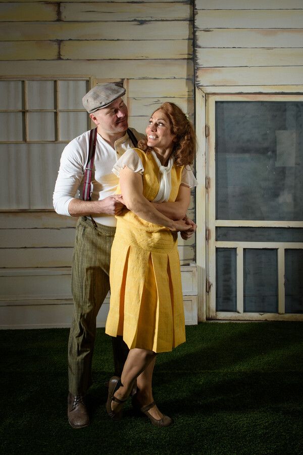 Anya Young Wilson as Alice Murphy and Benjamin Henderson as Jimmy Ray Dobbs Photo