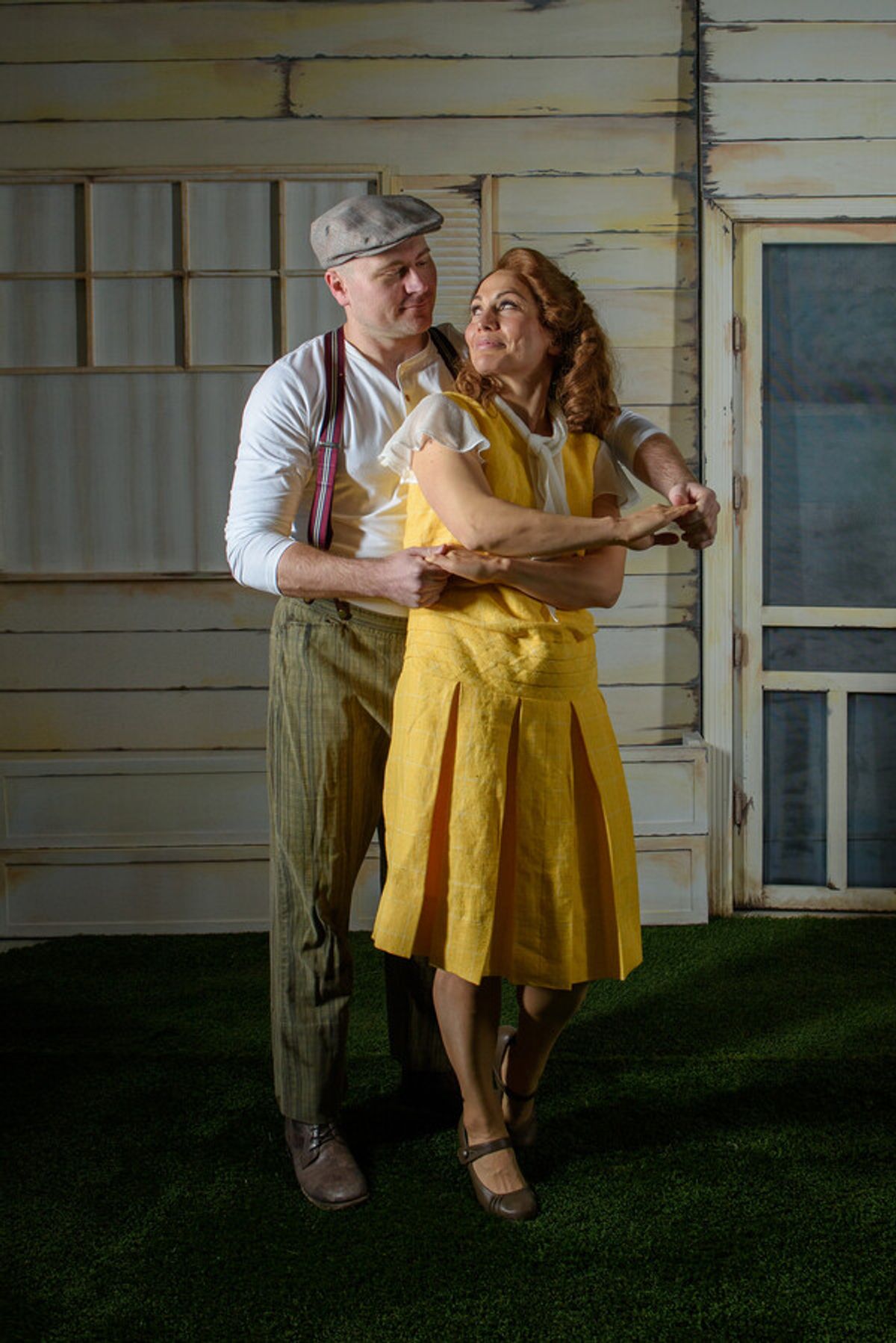 Anya Young Wilson as Alice Murphy and Benjamin Henderson as Jimmy Ray Dobbs at 