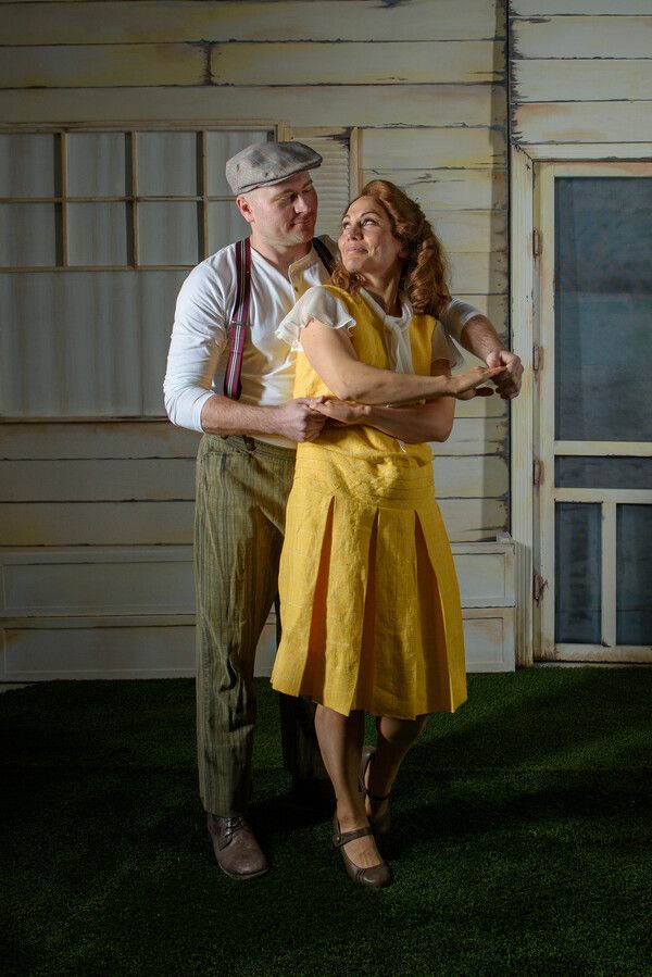 Anya Young Wilson as Alice Murphy and Benjamin Henderson as Jimmy Ray Dobbs Photo