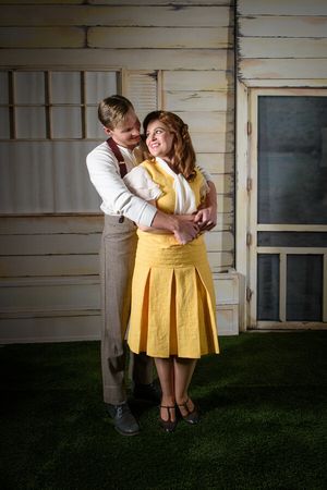 Adrien Swenson as Alice Murphy and Jadon Webster as Jimmy Ray Dobbs @ BroadwayWorld Adrien Swenson as Alice Murphy and Jadon Webster as Jimmy Ray Dobbs Photo