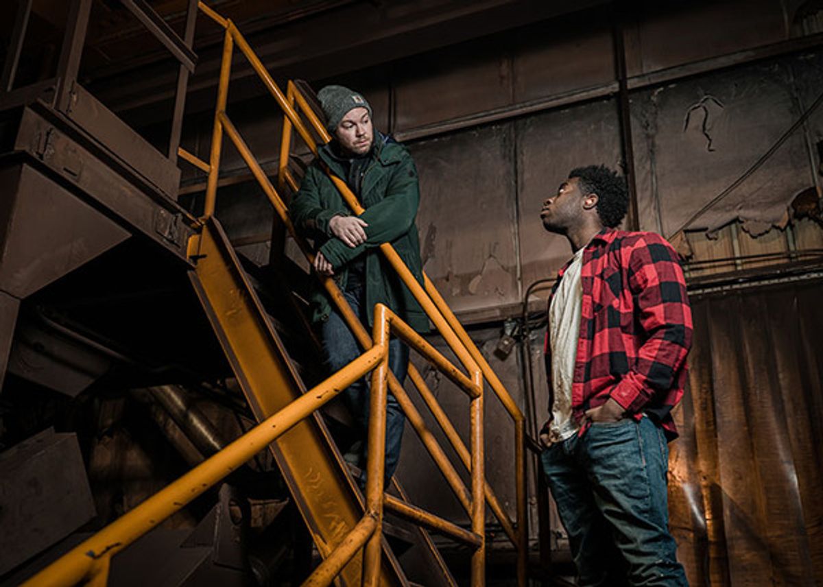 Gage Wallace is Jason and Emmanuel K. Jackson plays Chris at 