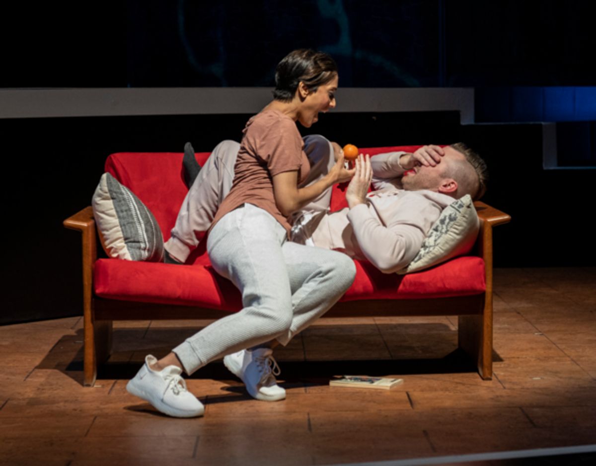 Lynette Rathnam and Josh Adams at 