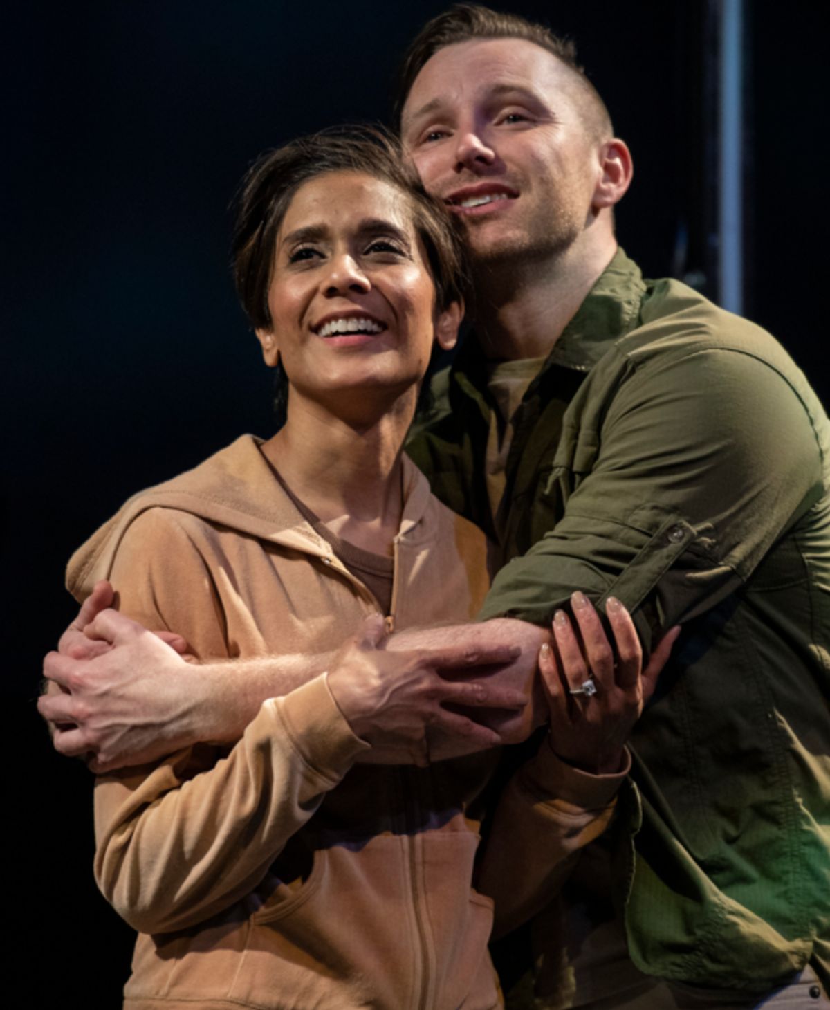 Lynette Rathnam and Josh Adams at 