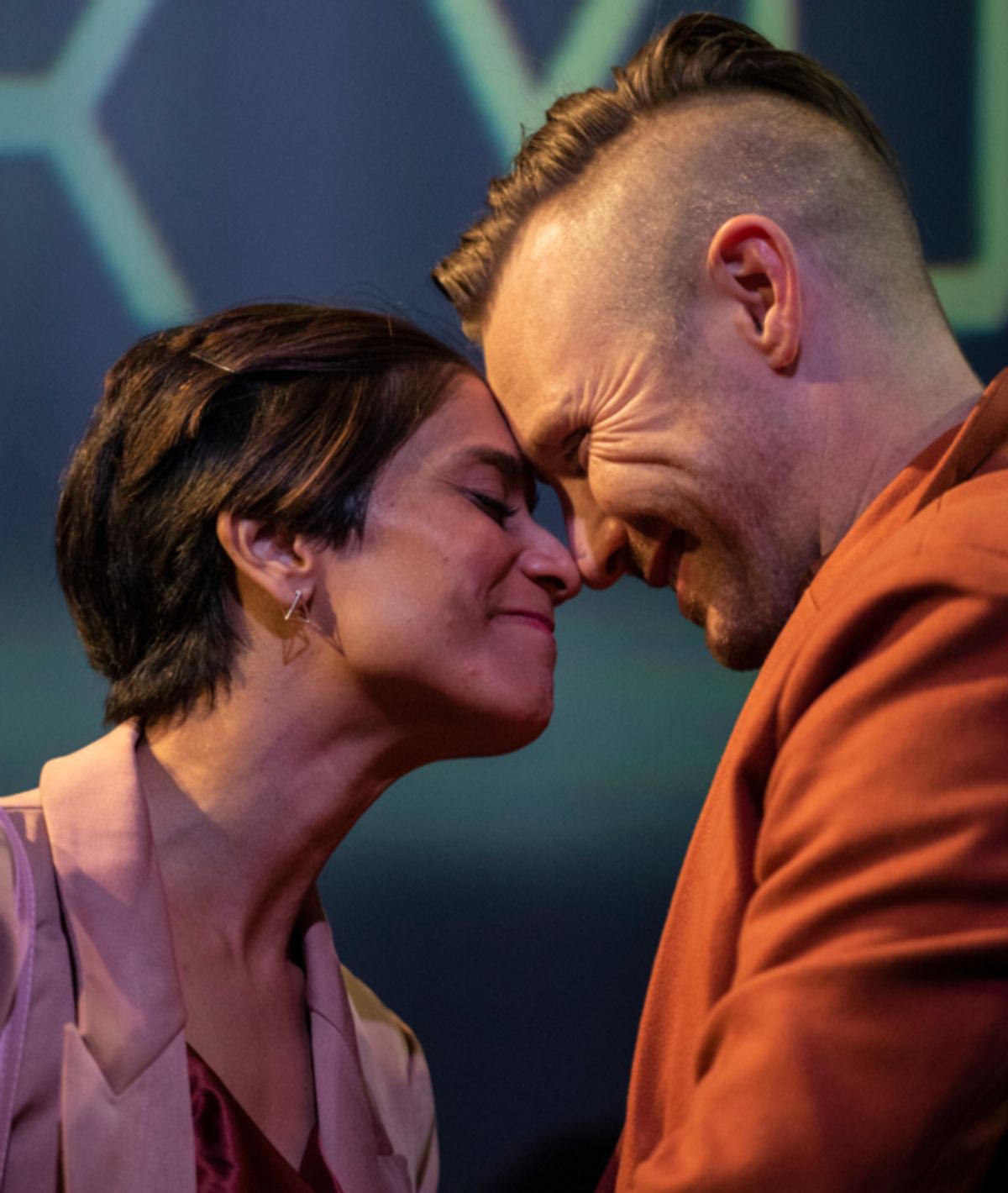 Lynette Rathnam and Josh Adams at 