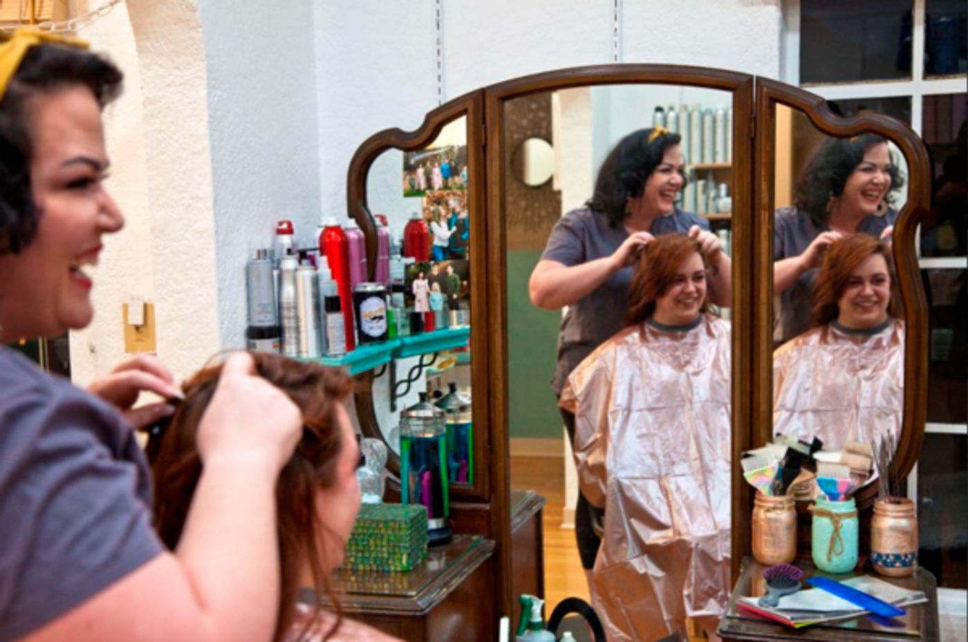 Photos: Inside Look at Theatrikos' Production of STEEL MAGNOLIAS Photos: Inside Look at Theatrikos' Production of STEEL MAGNOLIAS Image