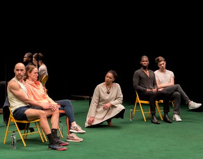 Jonathan Higginbotham, Elizabeth Stahlmann, Chalia La Tour, Jakeem Dante Powell and D Photo