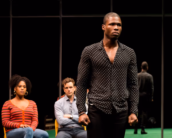 Antoinette Crowe-Legacy, Paul Alexander Nolan and Jakeem Dante Powell in “Slave Pla Photo