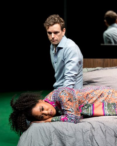 Antoinette Crowe-Legacy and Paul Alexander Nolan in “Slave Play” playing at Cente Photo