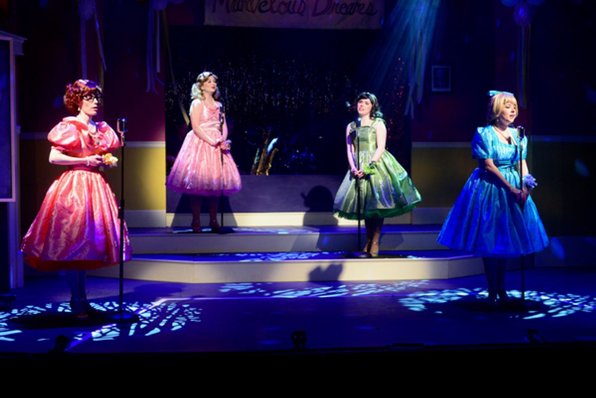 Kate Keating, Noelle McLeer, Cassidy Rose O'Brien and Ashley Brooke at 