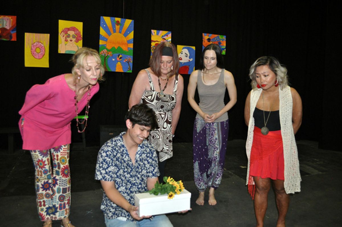 Natasha Starkenburg, Kim Coetzer, Alida Malherbe, Anh-Thu Nguyen, Joshua Lee at 