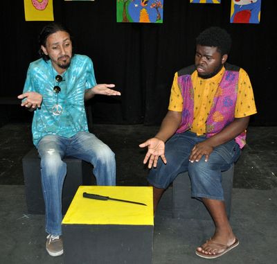 Gary Green and Didier Ngameni  Photo
