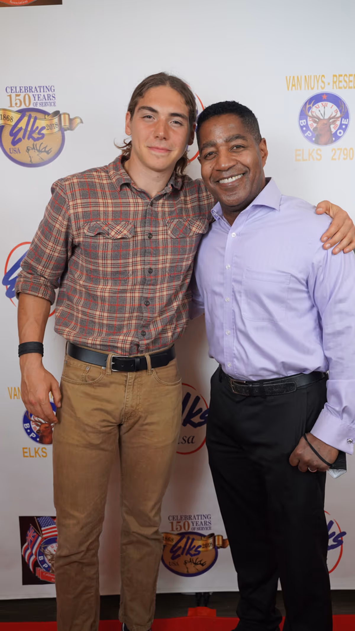 Evan Adams and Merrick McCarta  Photo by Headshots by Peggy  at 
