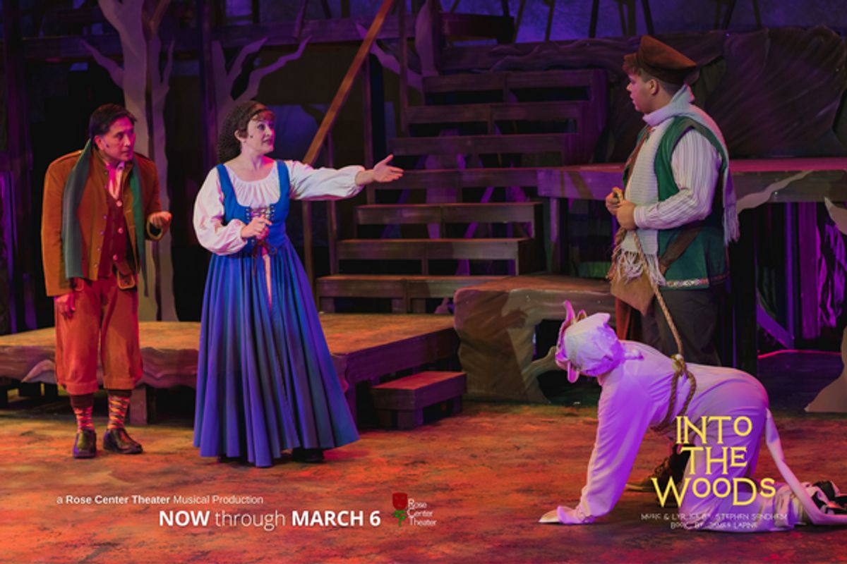 Vincent Aniceto, Alexis Karol, Trevin Stephenson, Dafne Castrejon at Photos: Go Inside Opening Weekend of The Rose Center Theater's INTO THE WOODS