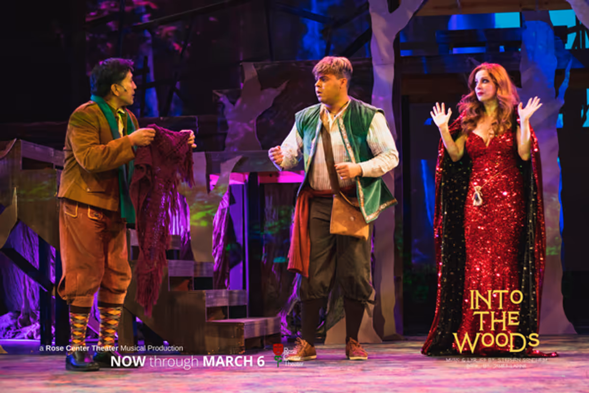 Vincent Aniceto, Trevin Stephenson, Melissa Cook at Photos: Go Inside Opening Weekend of The Rose Center Theater's INTO THE WOODS