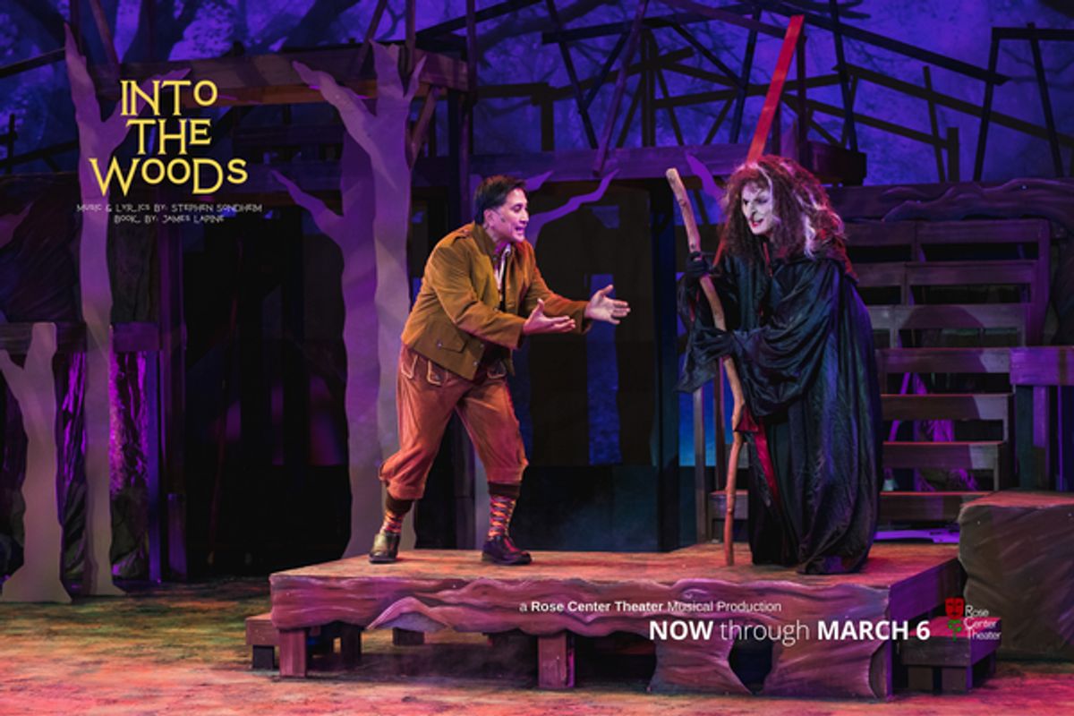 Vincent Aniceto and Melissa Cook at Photos: Go Inside Opening Weekend of The Rose Center Theater's INTO THE WOODS