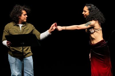 ''The Naked Cross'' by Chantal Vorobei Thieves    Performed by Chantal Vorobei Thieve Photo