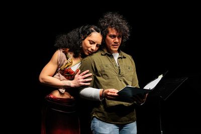 ''The Naked Cross'' by Chantal Vorobei Thieves    Performed by Yasha Lelonek and Chan Photo