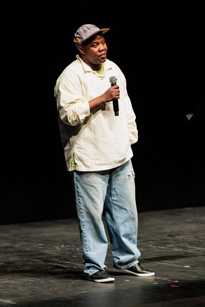 Nick Hadikwa Mwaluko, New Visions Fellowship playwright    Photo credit: Sachyn Mital Photo